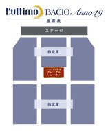L'ULTIMO BACIO Anno 19  座席表